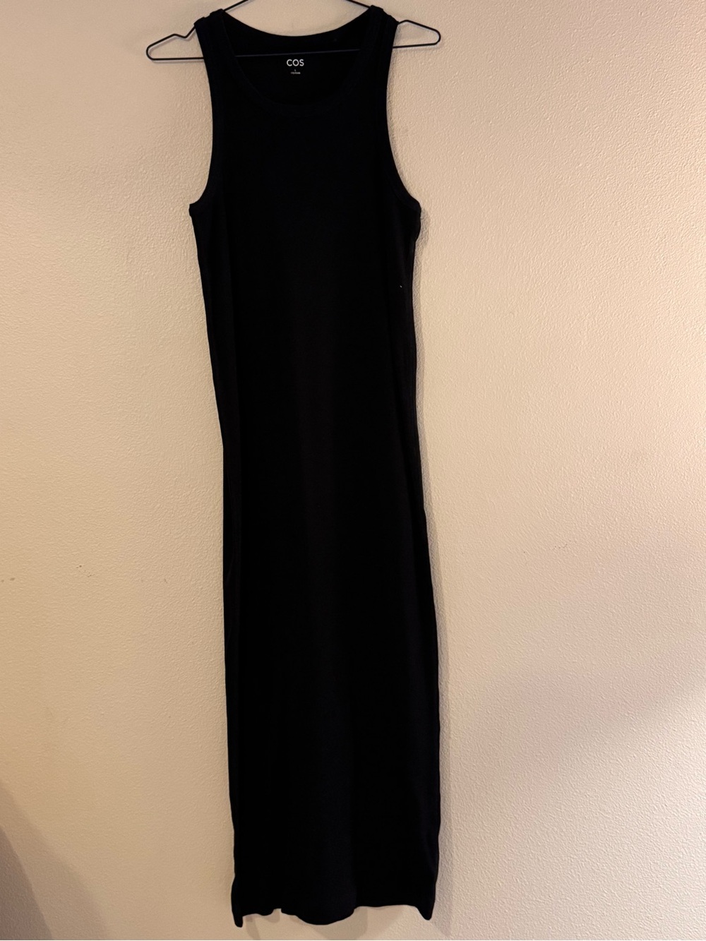 COS Sleeveless Black Maxi Tank Dress